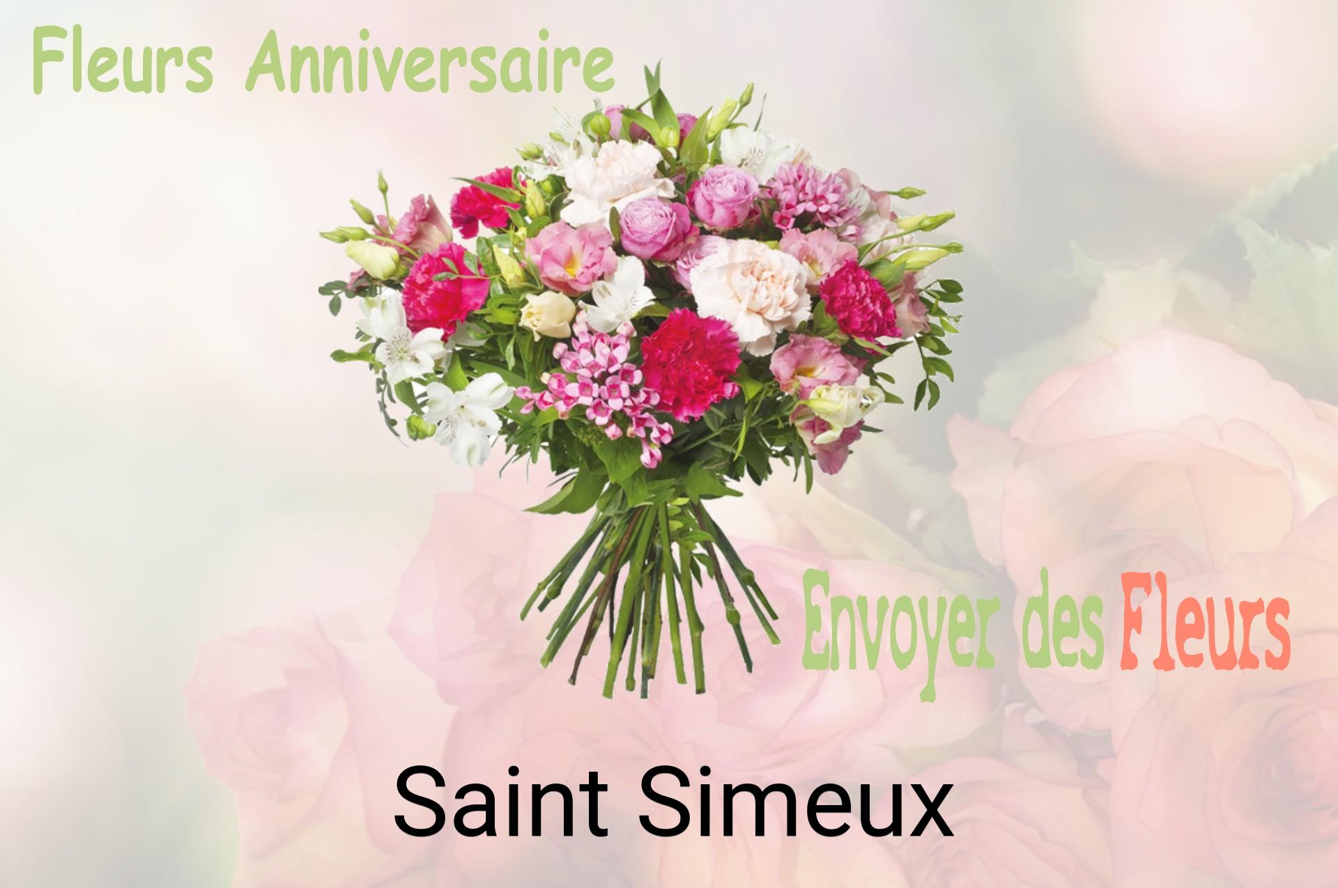 Bouquet de fleurs d’anniversaire livré à Saint-Simeux